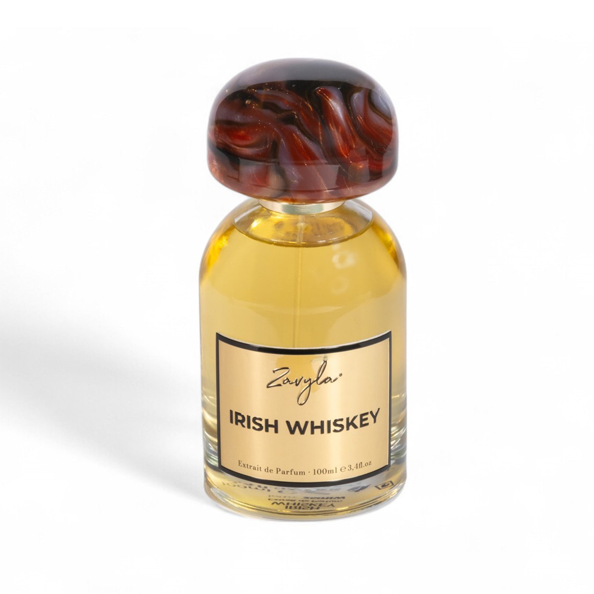 Boccetta elegante del profumo Zavyla, fragranza artistica di lusso firmata dal brand romano